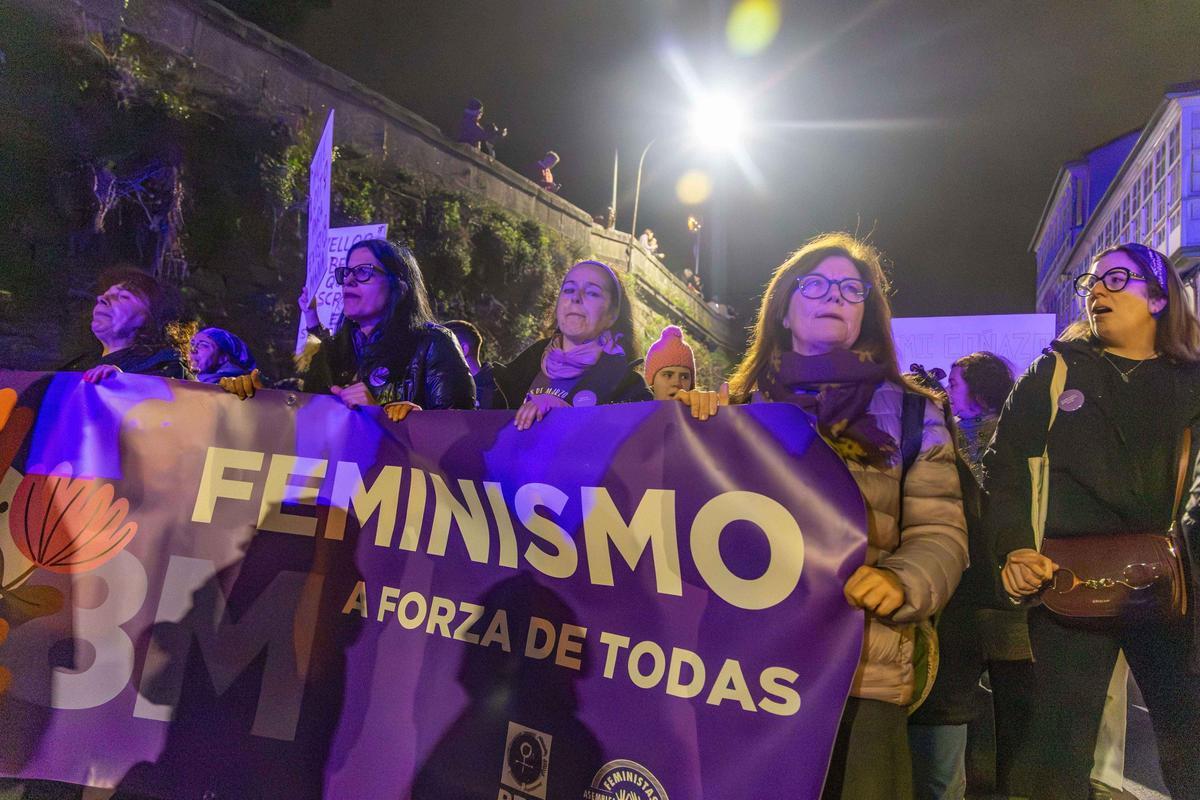 Un grito pola igualdade. 8M en Santiago
