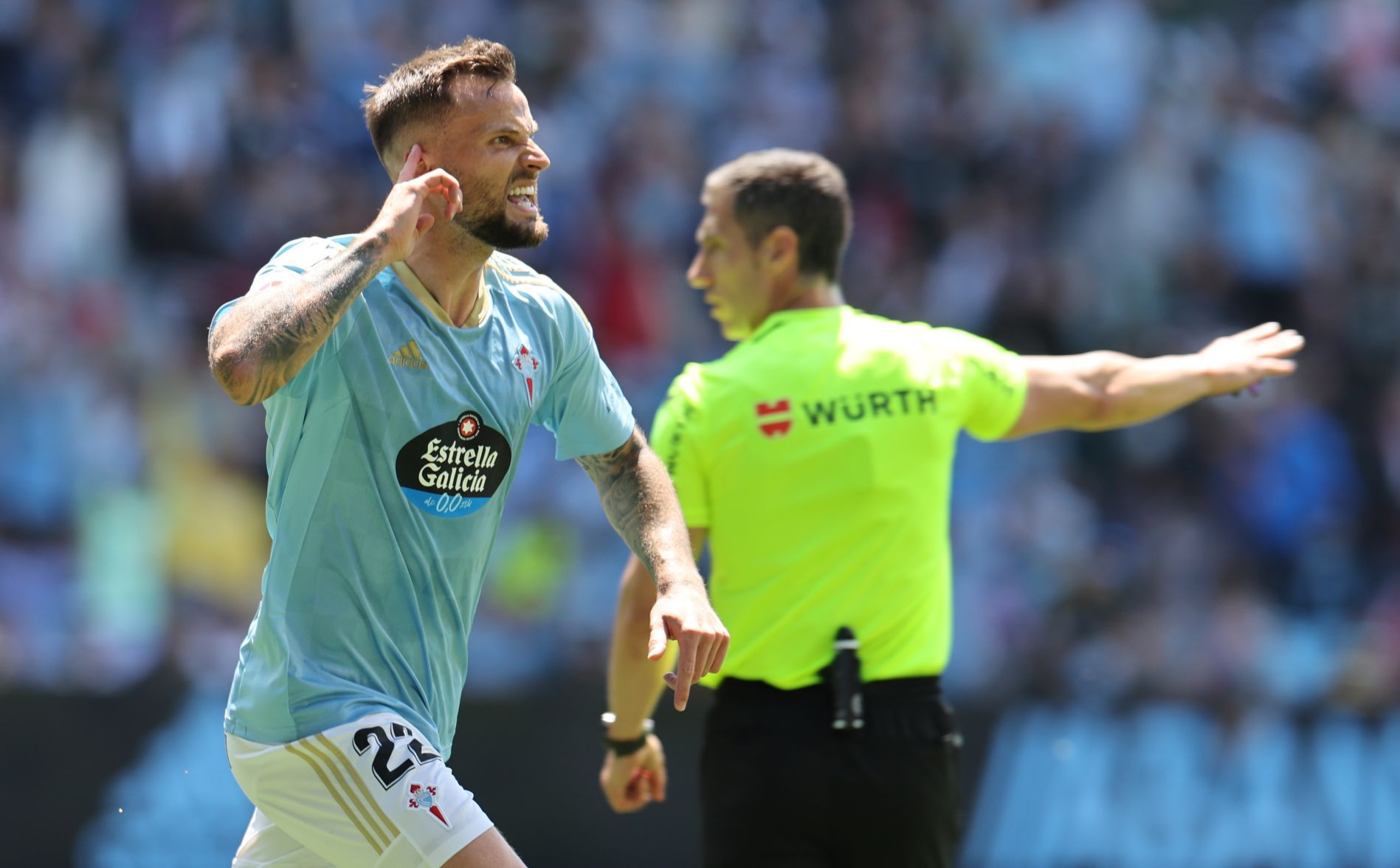 Las mejores imágenes del Celta - Valencia