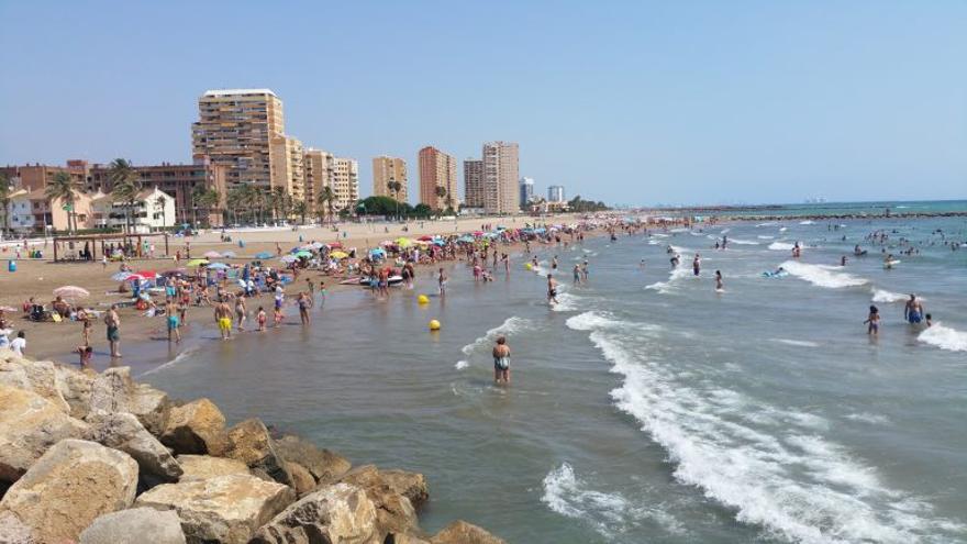 Playa Norte de la Pobla de Farnals.