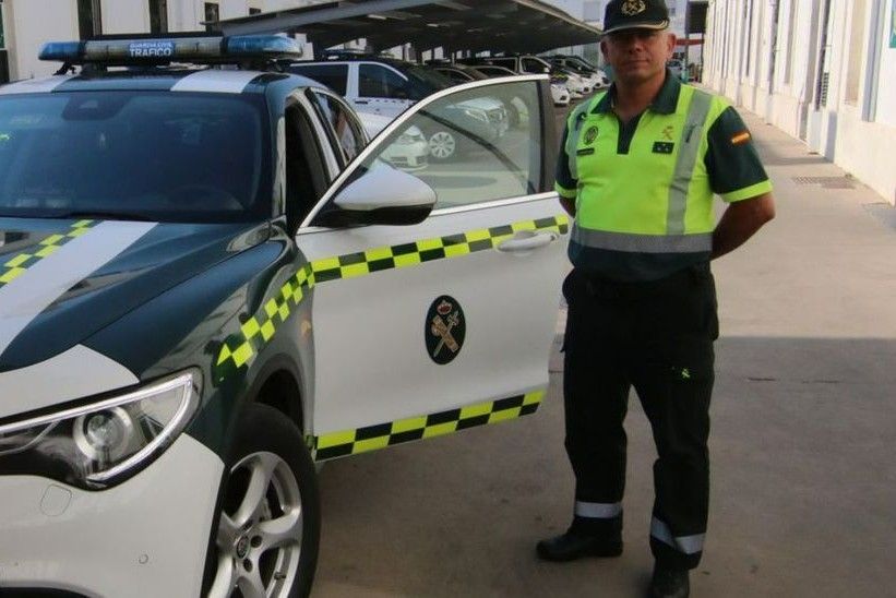 Francisco Sillero, capitán jefe del subsector de Tráfico de la Guardia Civil en Córdoba.