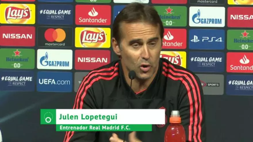 Lopetegui: "El Atlético nos va a llevar al límite"