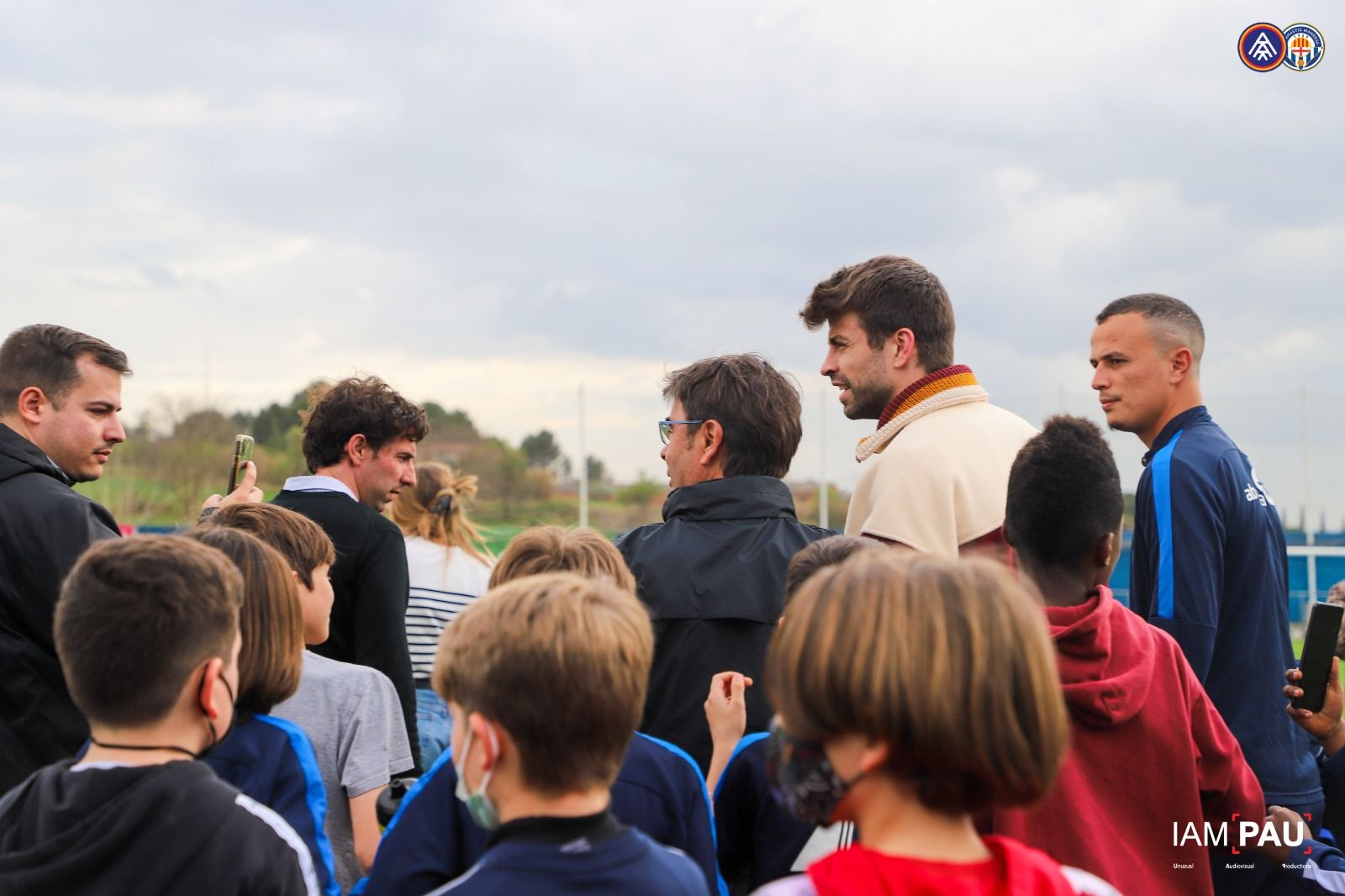 Primera visita de Gerard Piqué al ...