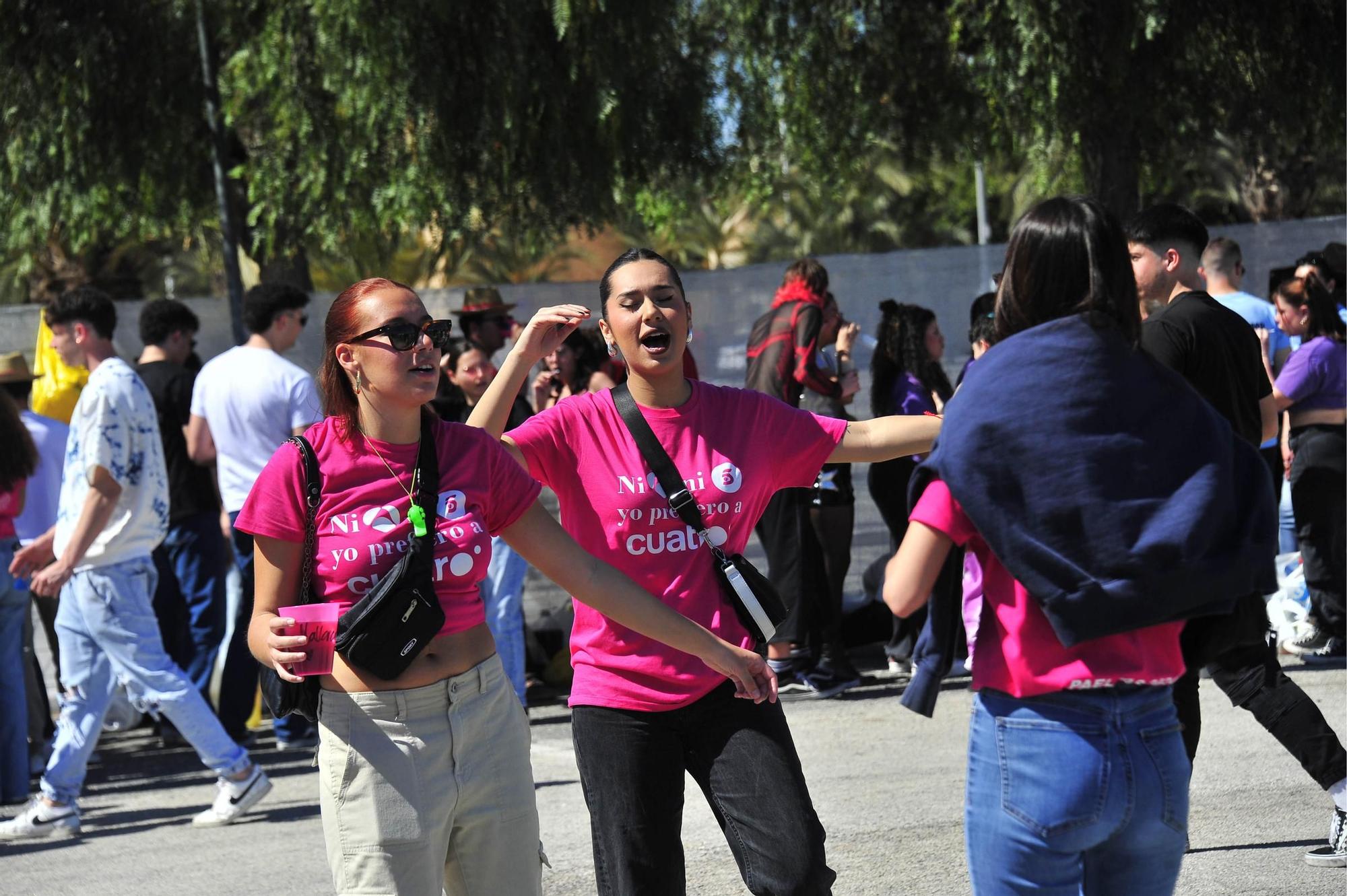 Fiestón de primavera en la UMH de Elche