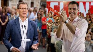 El PSOE i el PP obren la campanya del 23J agitant el vot contra Vox i contra el «sanchisme»
