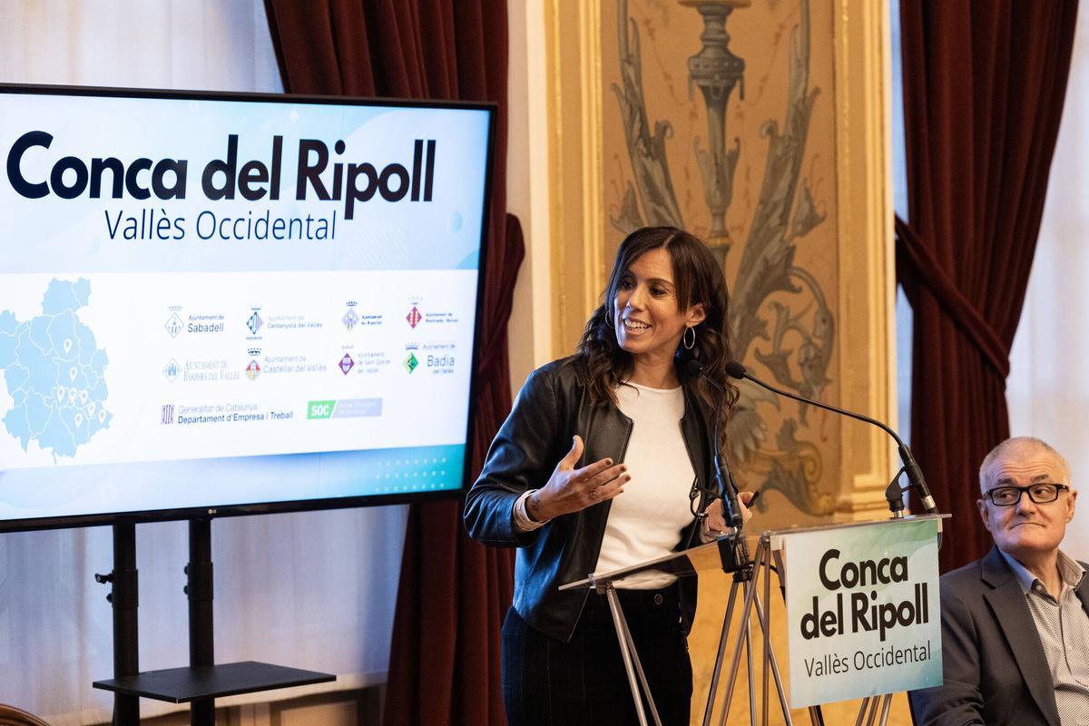 Conca del los Municipios del Riu Ripoll, firma protocolaria de ocupación en el Teatro Principal de Sabadell, Barcelona. 12 de noviembre de 2025