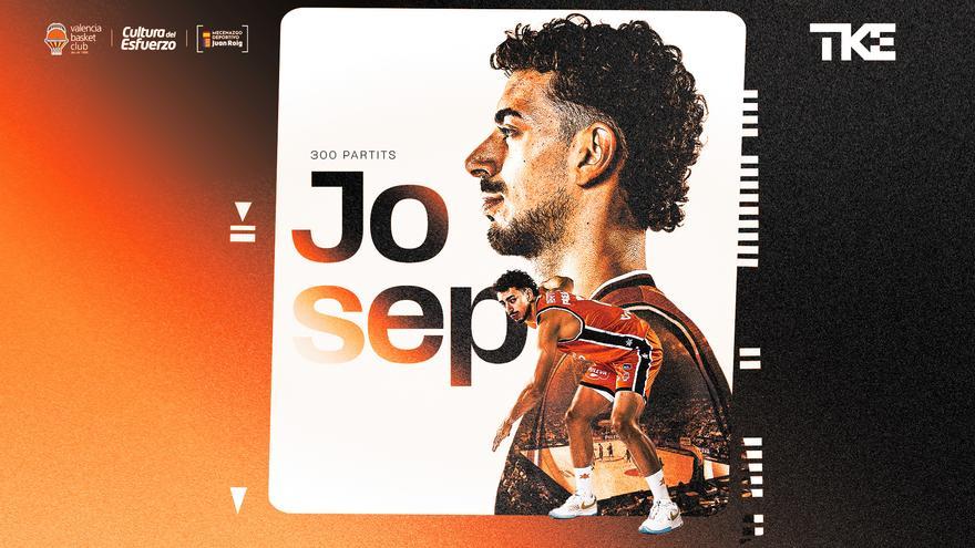 Josep Puerto alcanza los 300 partidos con Valencia Basket