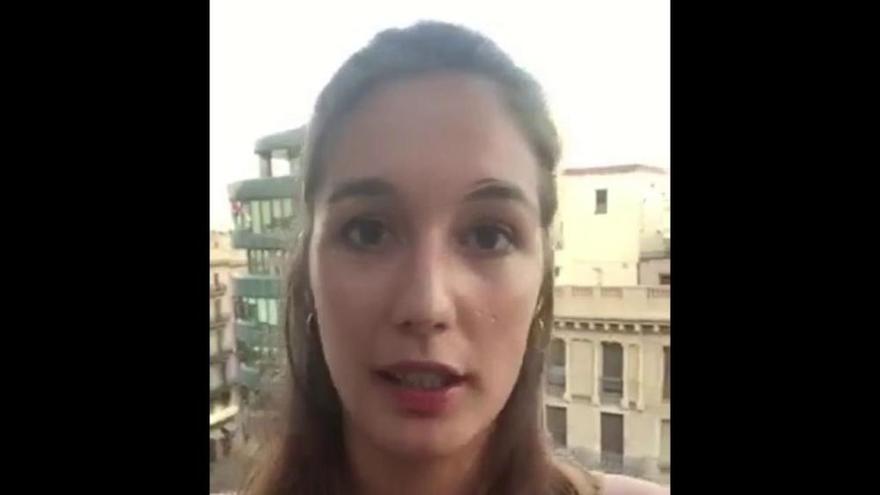 Atentado en Barcelona | Chloe Gutiérrez: &quot;No paran de pasar policías con las armas fuera&quot;