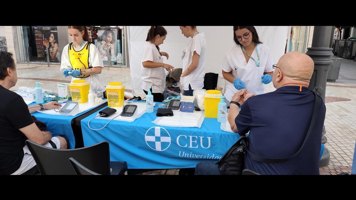 La participación del CEU se desarrolló a través de su Escuela de Salud