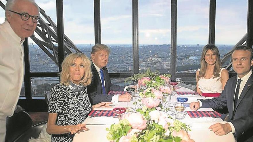 Guerra de chefs en la Torre Eiffel