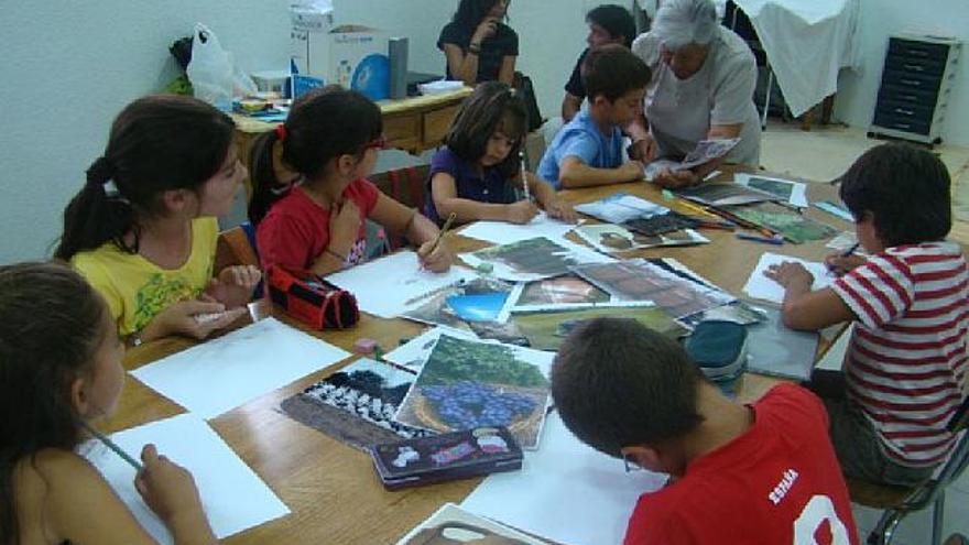 Concurso infantil en la fiesta de la Vendimia de Arribes