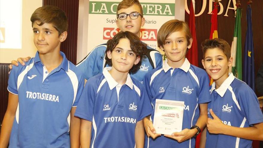 Trotasierra sub-14, mejor equipo masculino