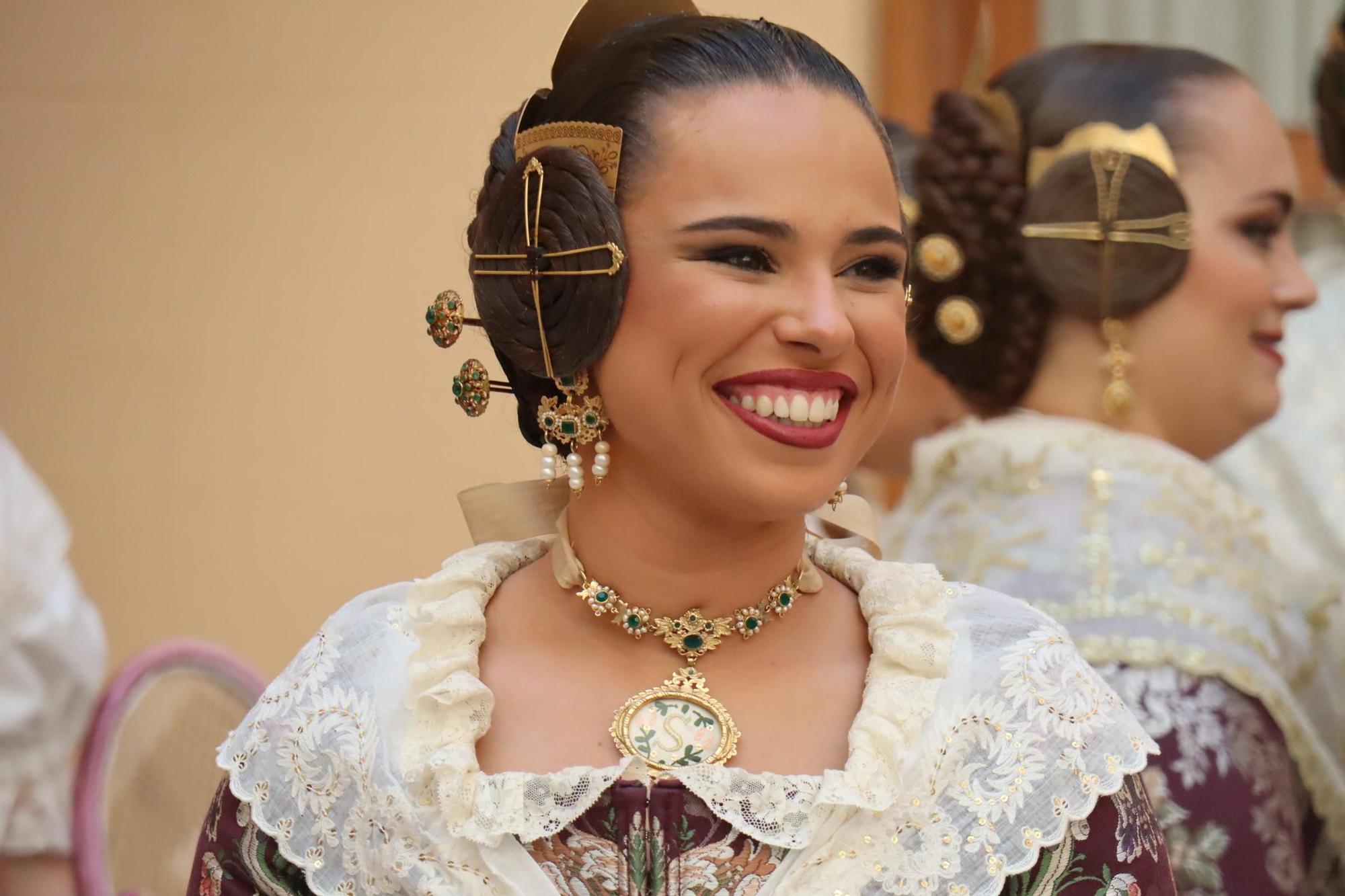 Las candidatas a Fallera Mayor de València 2026 se estrenan en la Batalla de Flores