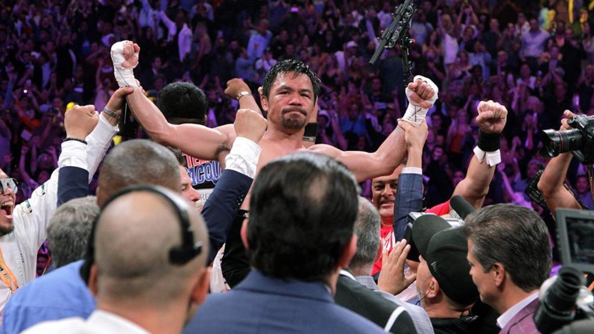Manny Pacquiao se coronó una vez más en Las Vegas
