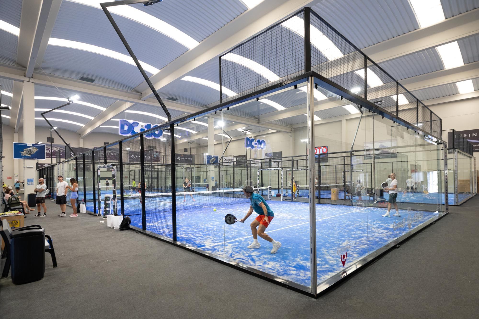 Imagen de archivo de un torneo de este verano en las instalaciones de Ibiza Pádel Indoor.