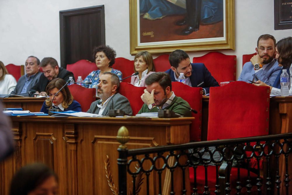 Último pleno del Ayuntamiento de Elche