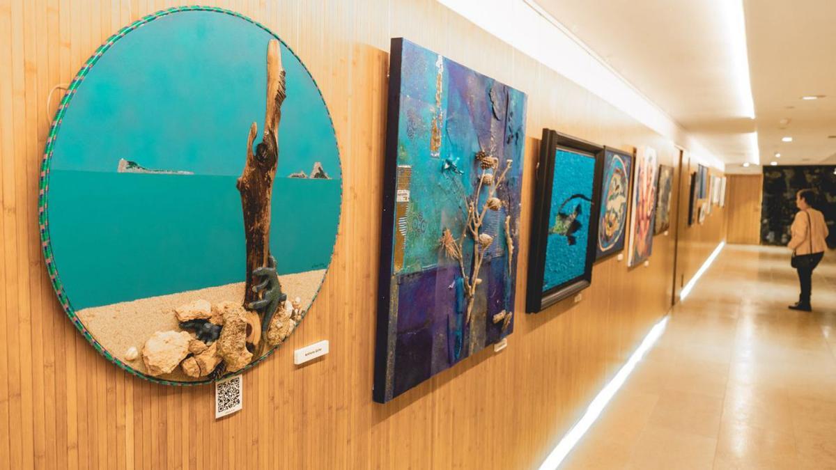 Obras, en una edición anterior de los OD Art Awards. | OD HOTELS