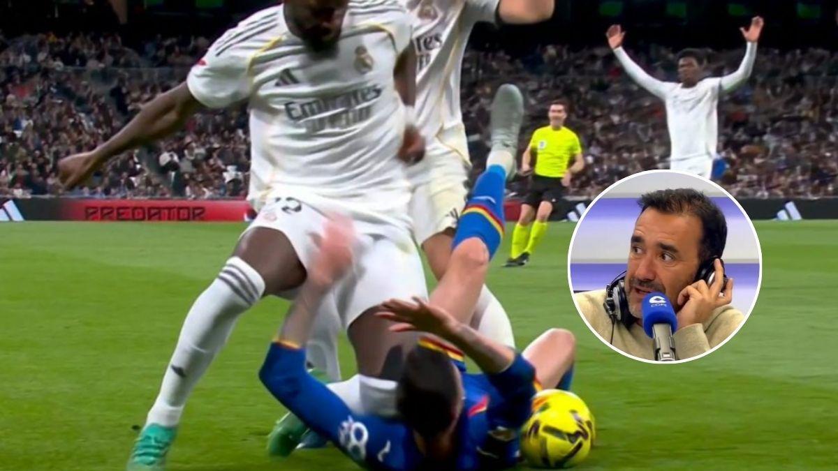 Juanma Castaño no da crédito con la agresión de Rüdiger: "Es una de las entradas más salvajes que hemos visto este año. Es una agresión de varios partidos"