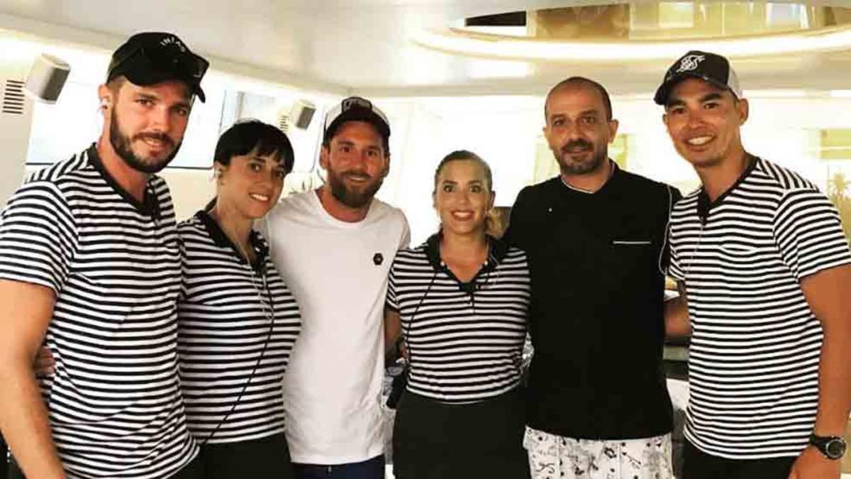 Messi sigue de vacaciones