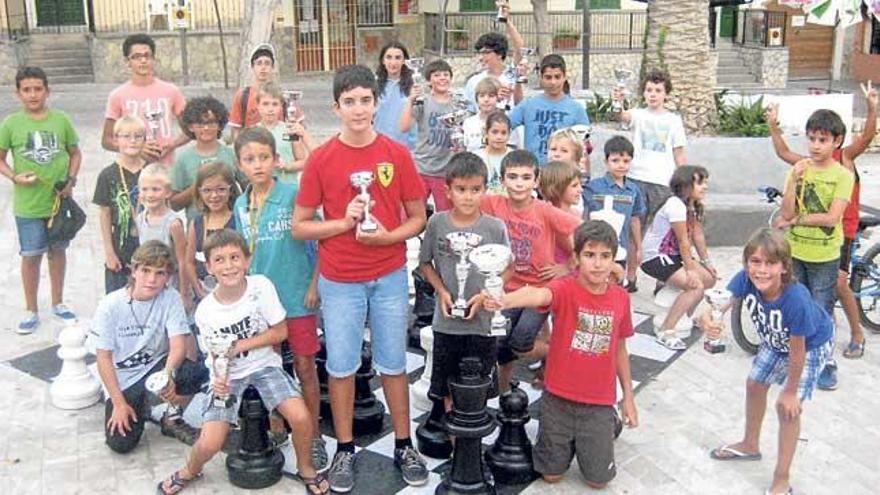 Los ganadores del torneo de Puigpunyent.