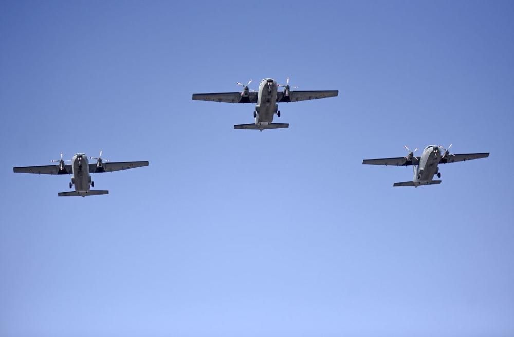 72º Aniversario del primer lanzamiento paracaidista de España en la Base Aérea de Alcantarilla