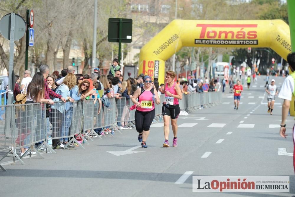 Media Maratón de Murcia: llegada (1ª parte)