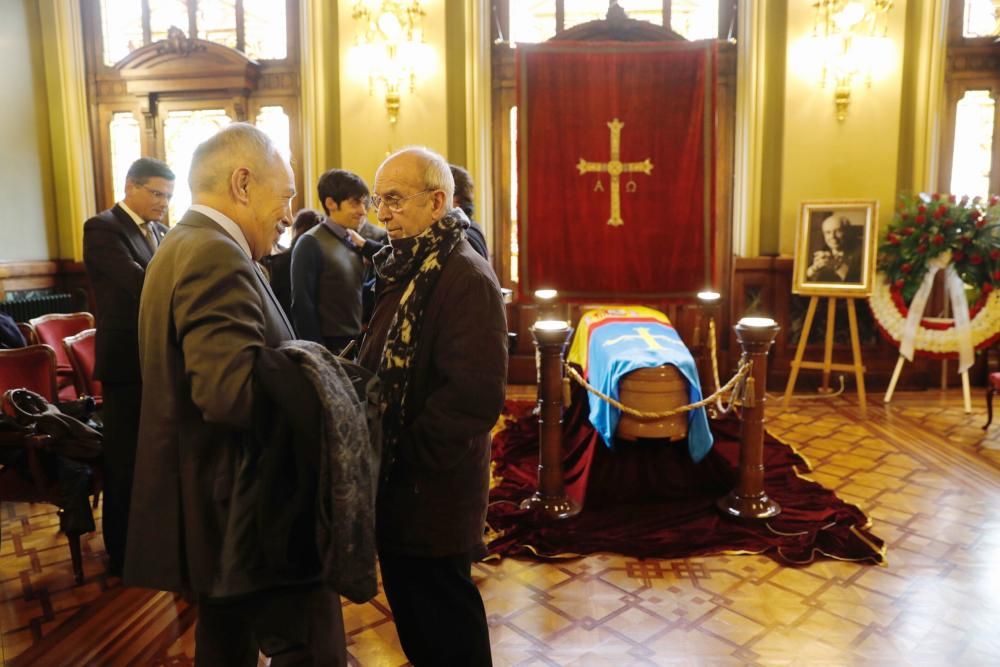 Muere Vicente Álvarez Areces: Capilla ardiente en la Junta del Principado