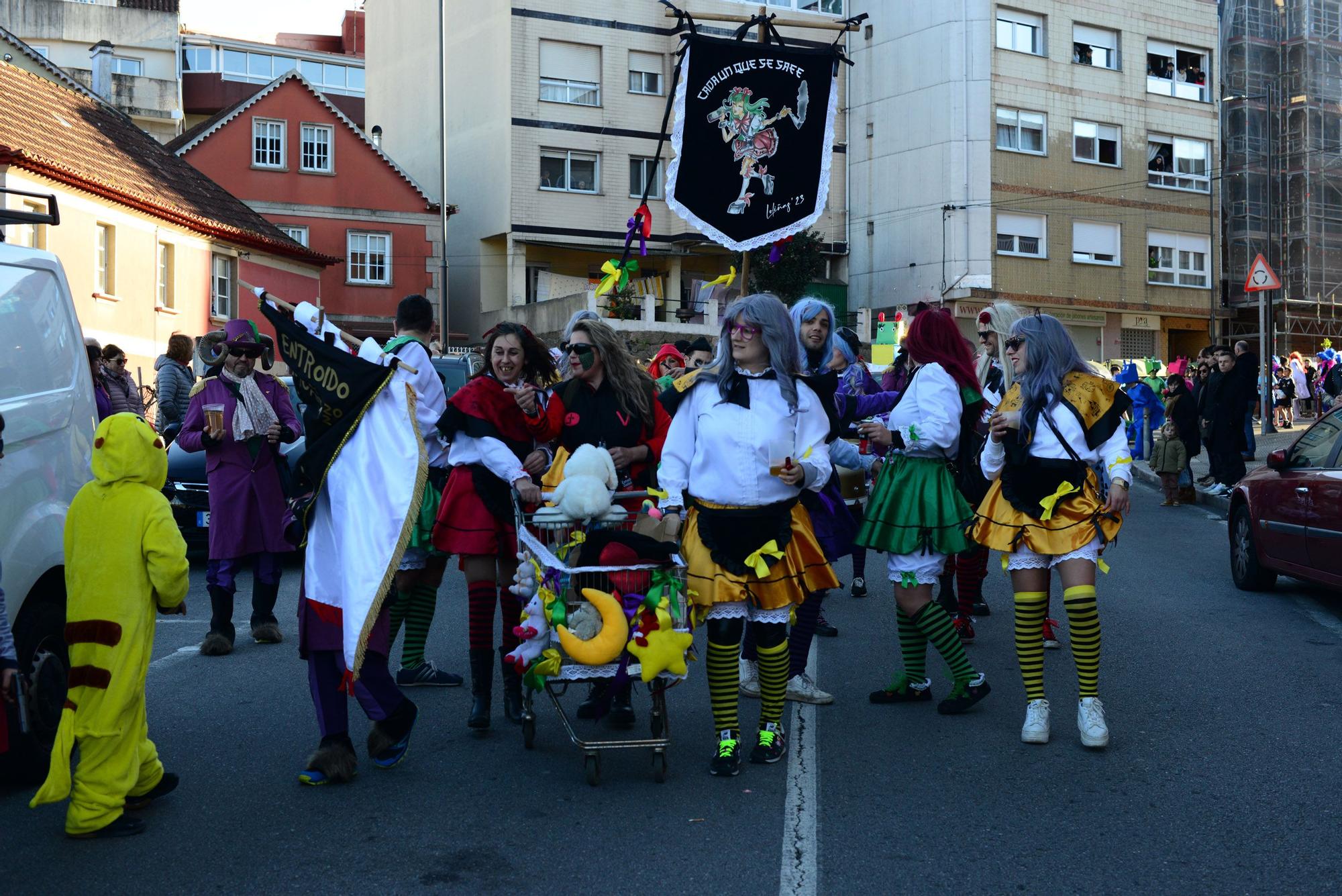 Moaña "llora" el fin del carnaval con el Enterro da Sardiña