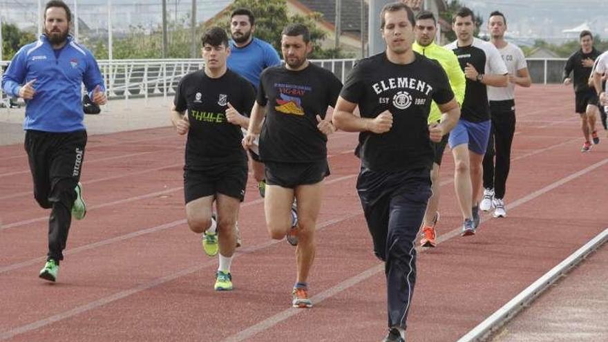 Un momento de la carrera de resistencia de ayer // Santos Álvarez