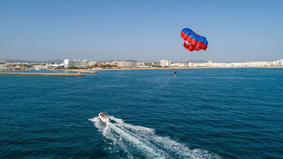 Actividades náuticas en Algrave, Portugal