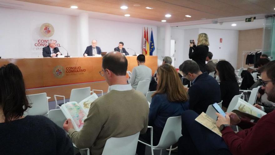 Presentación en el Consejo Consultivo de Zamora del «Atlas de la Raya hispano-lusa».