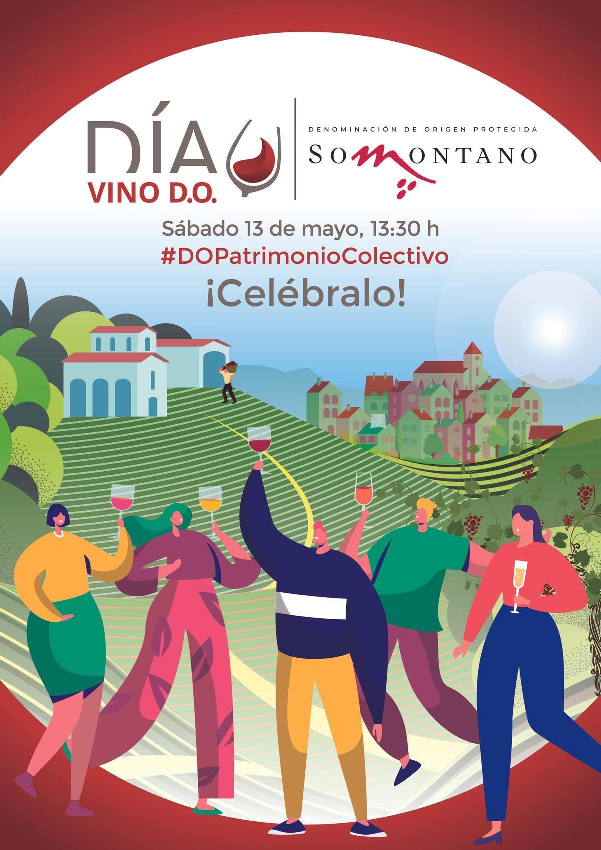 Cartel del Día del Vino DO 2023.