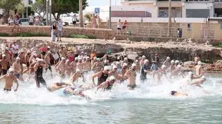 Aitor Molina y Sofía Juan repiten triunfo en la décima edición de la Travesía Canal de Sant Antoni