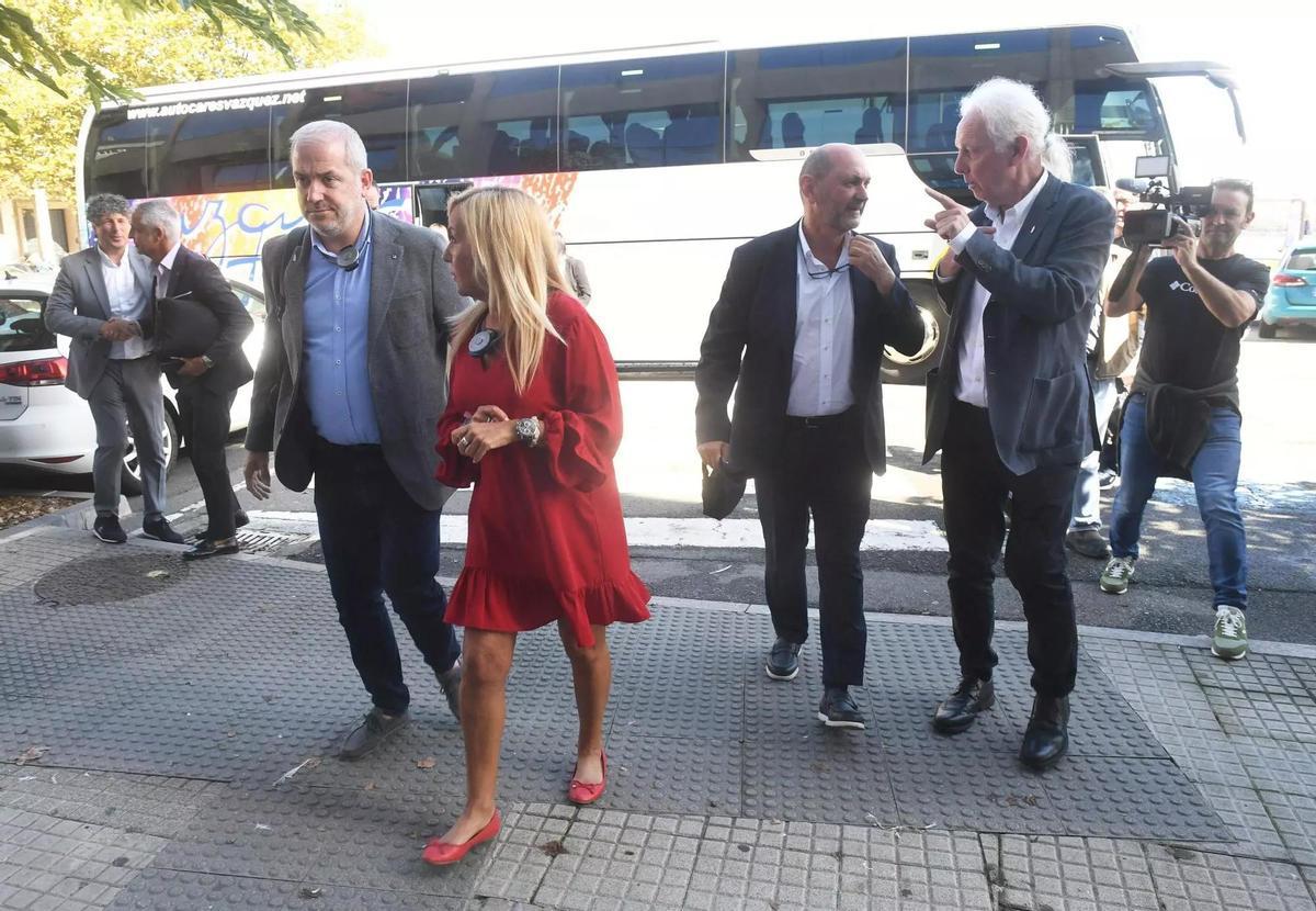 Visita de la FIFA a Riazor en 2024
