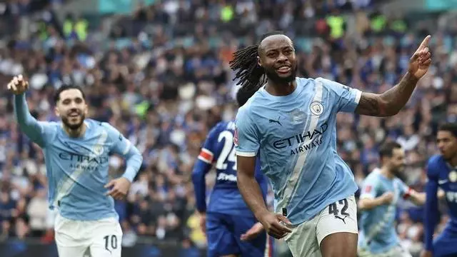Semenyo, autor del gol de la victoria en la FA Cup, habla de su "surrealista" experiencia en el City