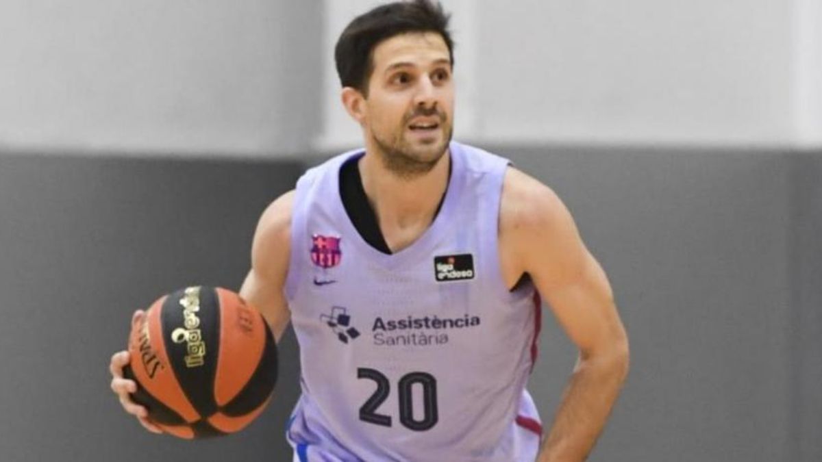 Nico Laprovittola, jugador del Barça Basket