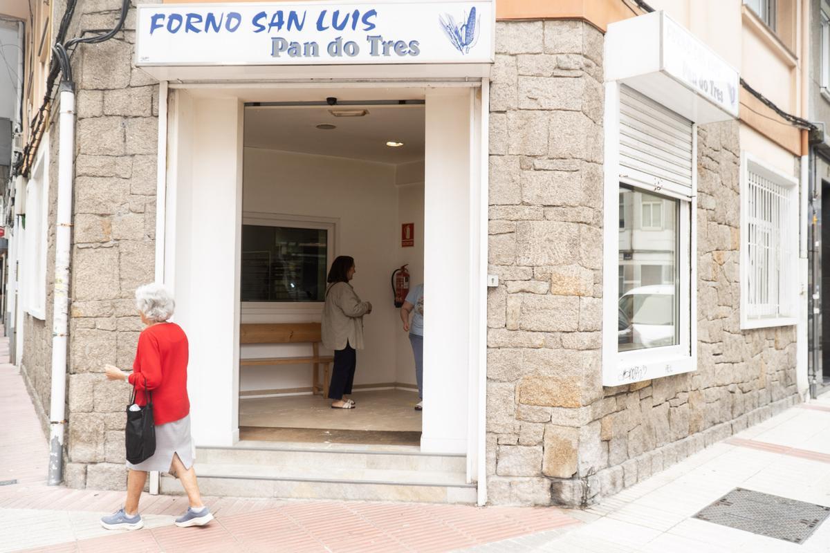 Forno San Luis, en Os Mallos, el obrador de Pan do Tres en la ciudad de A Coruña.
