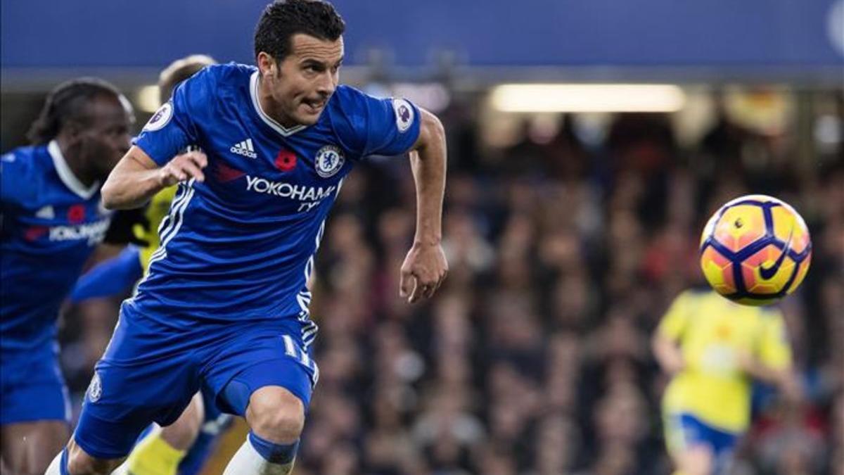 Pedro se ha convertido en un jugador indiscutible para Conte.