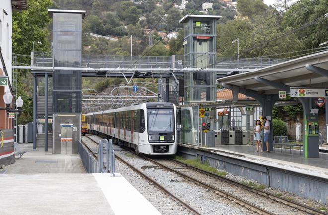 Una incidencia deja sin servicio el tramo de FGC entre Rubí y Terrassa Rambla