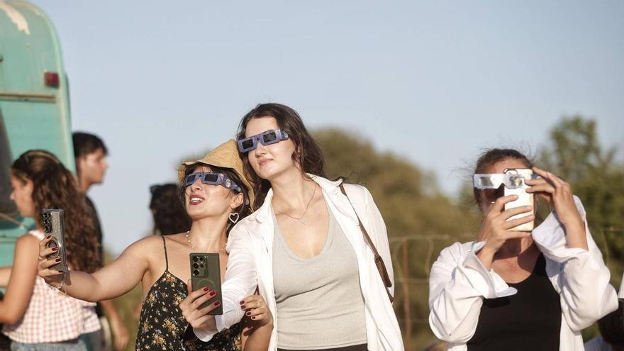 Siete personas han sufrido daños oculares por el eclipse en Baleares