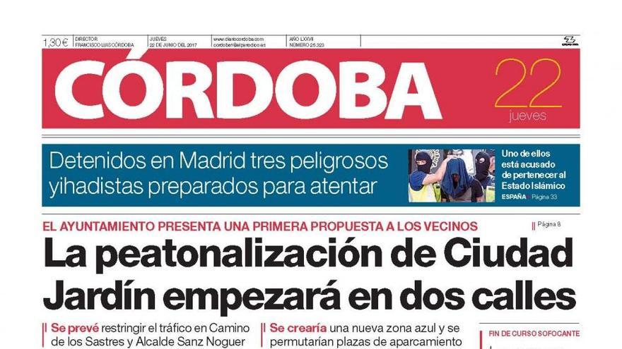 La portada de CÓRDOBA