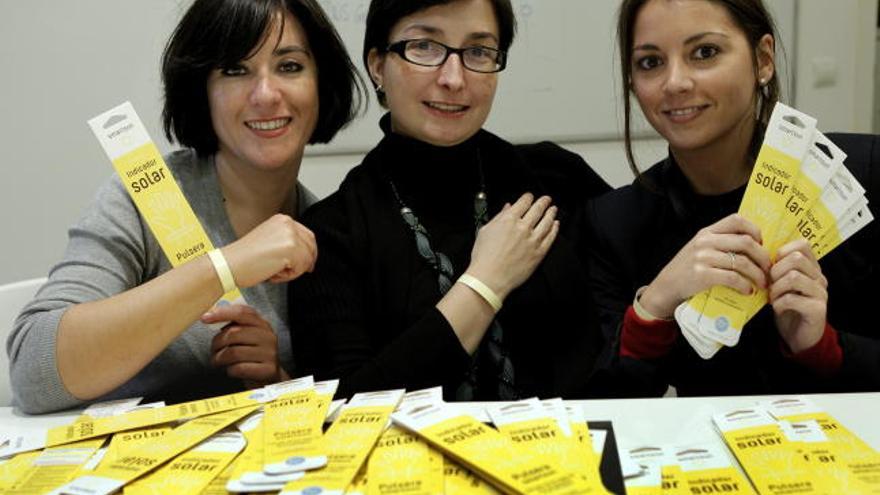 Maria Pocoví, Alicia Mora y Bárbara Aucejo, promotoras y empresarias