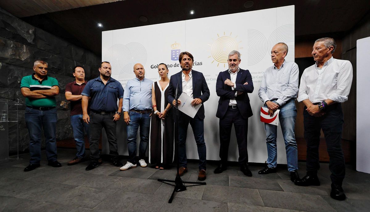 El presidente de Ashotel, Jorge Marichal, en su tiempo de intervención.