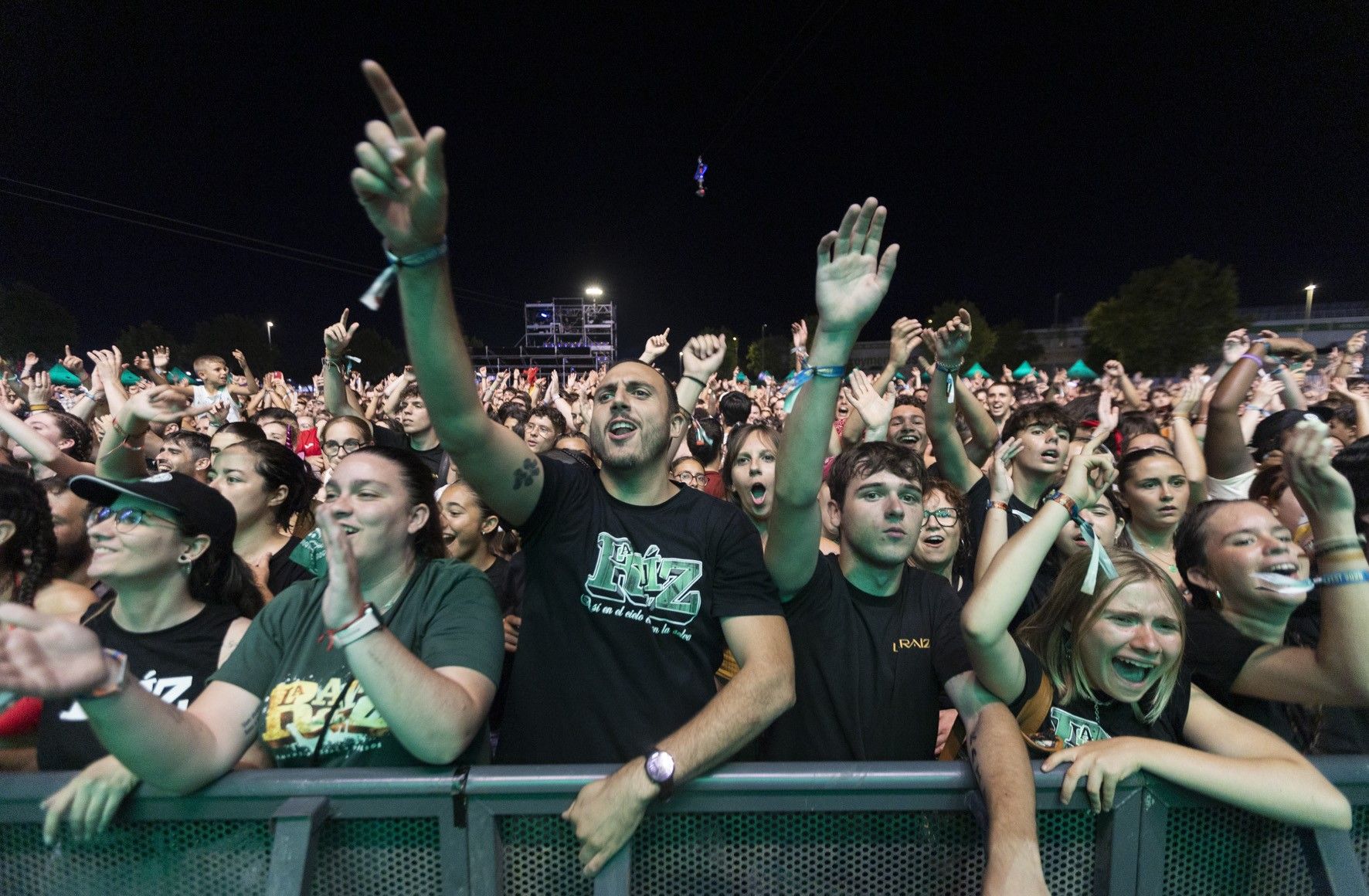Asistentes a un concierto del Pirata Beach Fest este año.