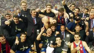 La primera Euroliga, el mejor recuerdo blaugrana en el Palau Sant Jordi