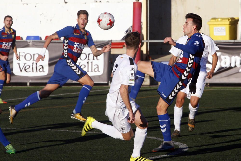 Les millors imatges del Llagostera - Hércules (0-1)