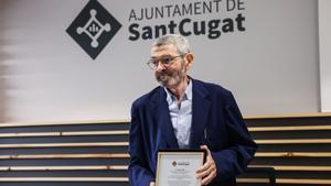 Joan B.Culla en el Ayuntamiento de Sant Cugat