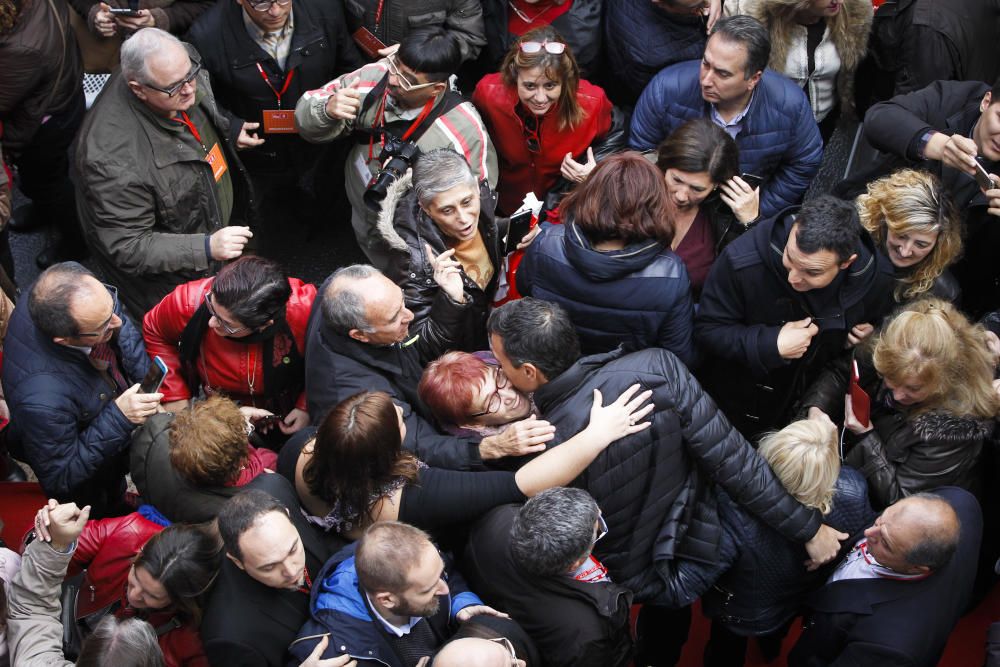 Pedro Sánchez reaparece en un acto en Xirivella