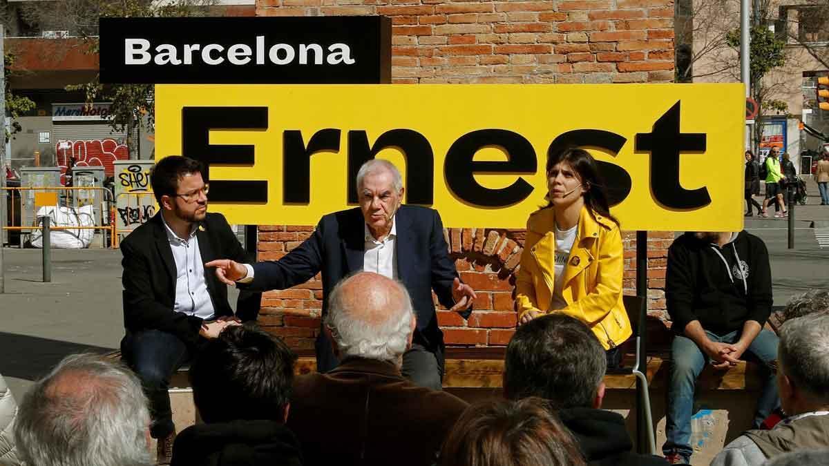 Ernest Maragall (ERC) promete hacer de Barcelona "la punta de lanza" independentista