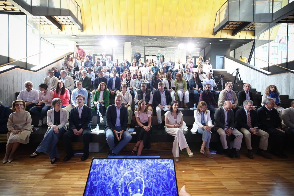 Asistentes a la presentación.
