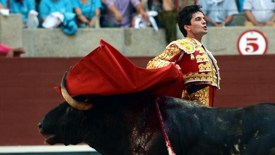 Corrida de toros en Pontevedra este año. // R. Vázquez